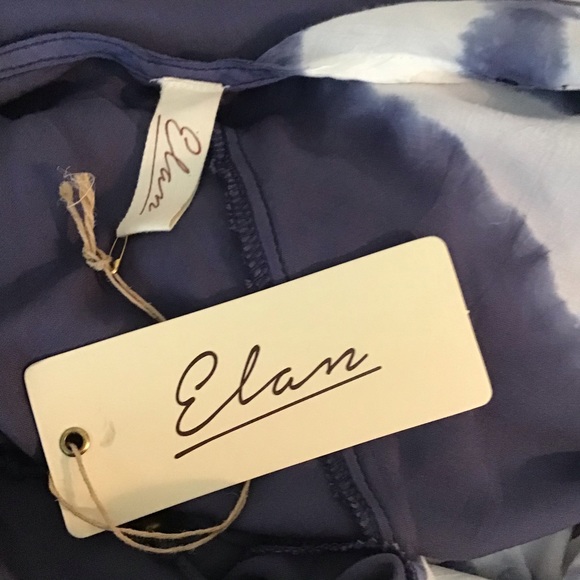 ELAN Tie Dye Swimsuit Beach Coverup Maxi Dress NEW - Picture 10 of 11